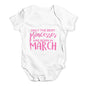 The Best Princesses Are Born In March Baby Unisex Baby Grow Bodysuit