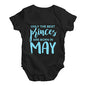 The Best Princes Are Born In May Baby Unisex Baby Grow Bodysuit