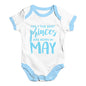 The Best Princes Are Born In May Baby Unisex Baby Grow Bodysuit