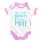 The Best Princes Are Born In May Baby Unisex Baby Grow Bodysuit