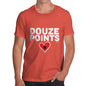 Funny Shirts For Men Douze Points Albania Men's T-Shirt X-Large Orange