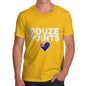 Funny T-Shirts For Men Douze Points Australia Men's T-Shirt Medium Yellow