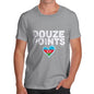 Funny T Shirts Douze Points Azerbaijan Men's T-Shirt Small Light Grey