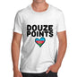 Novelty T Shirt Christmas Douze Points Azerbaijan Men's T-Shirt Medium White