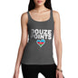 Funny Tank Top Douze Points Azerbaijan Women's Tank Top Small Dark Grey