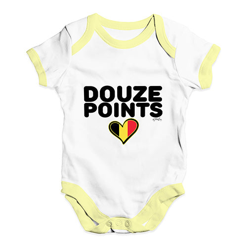 Douze Points Belgium Baby Unisex Baby Grow Bodysuit