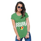 Funny Tshirts For Women Douze Points Belgium Women's T-Shirt Large Green