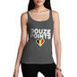 Funny Tank Top For Mum Douze Points Belgium Women's Tank Top Medium Dark Grey