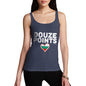 Novelty Tank Top Douze Points Bulgaria Women's Tank Top Large Navy