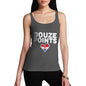 Funny Tank Top For Mum Douze Points Croatia Women's Tank Top X-Large Dark Grey