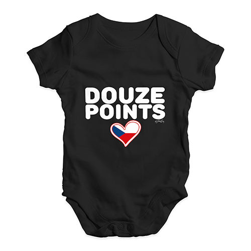 Douze Points Czech Republic Baby Unisex Baby Grow Bodysuit