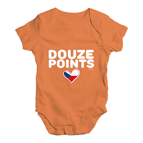 Douze Points Czech Republic Baby Unisex Baby Grow Bodysuit