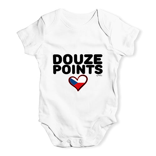 Douze Points Czech Republic Baby Unisex Baby Grow Bodysuit