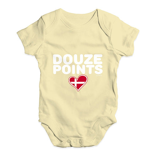 Douze Points Denmark Baby Unisex Baby Grow Bodysuit