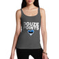 Novelty Tank Top Christmas Douze Points Estonia Women's Tank Top X-Large Dark Grey