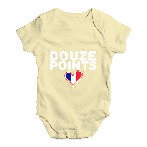 Douze Points France Baby Unisex Baby Grow Bodysuit