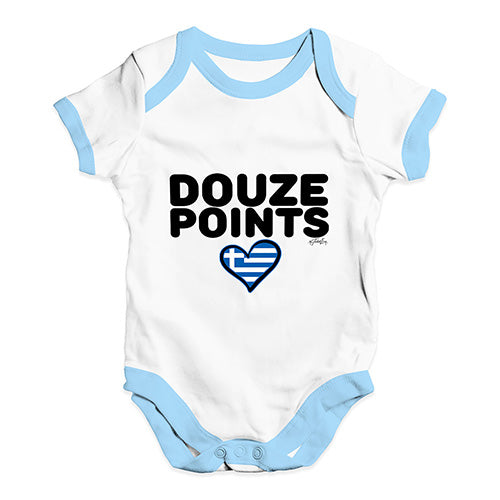 Douze Points Greece Baby Unisex Baby Grow Bodysuit