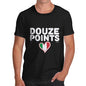 Funny Tshirts For Men Douze Points Italy Men's T-Shirt X-Large Black