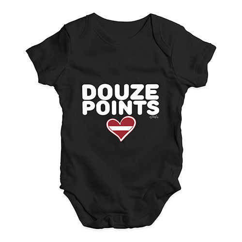 Douze Points Latvia Baby Unisex Baby Grow Bodysuit