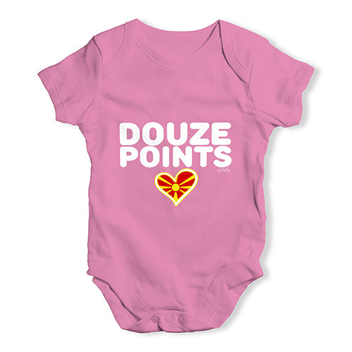 Douze Points Republic of Macedonia Baby Unisex Baby Grow Bodysuit