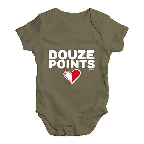 Douze Points Malta Baby Unisex Baby Grow Bodysuit