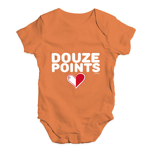 Douze Points Malta Baby Unisex Baby Grow Bodysuit