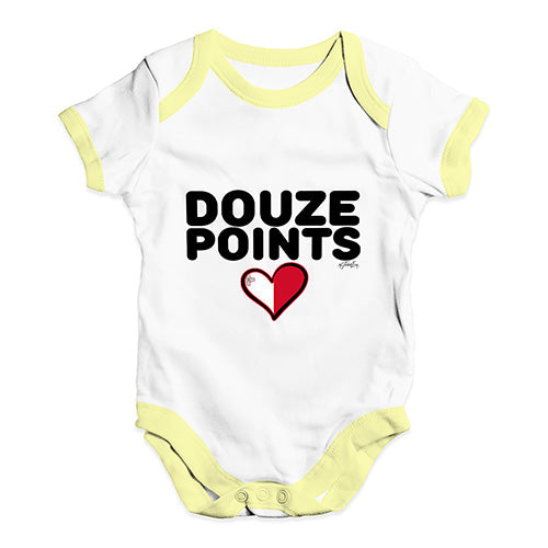 Douze Points Malta Baby Unisex Baby Grow Bodysuit