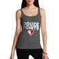 Funny Tank Top For Mum Douze Points Malta Women's Tank Top X-Large Dark Grey