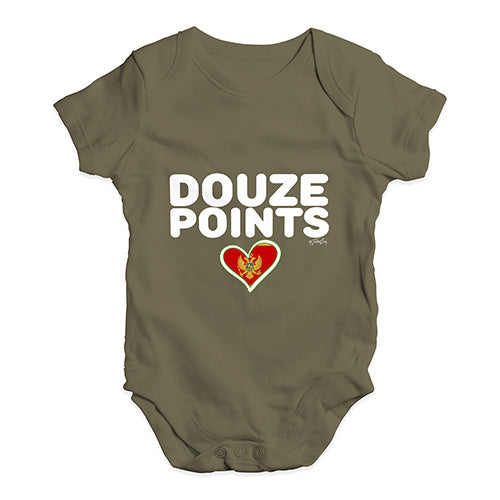 Douze Points Montenegro Baby Unisex Baby Grow Bodysuit