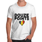 Funny Sarcasm T Shirt Douze Points Romania Men's T-Shirt X-Large White