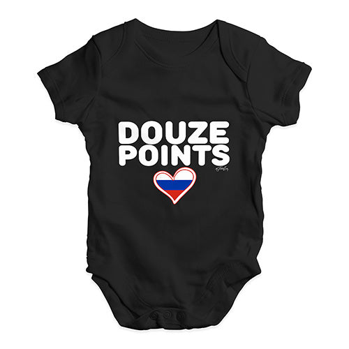 Douze Points Russia Baby Unisex Baby Grow Bodysuit