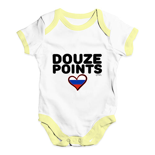 Douze Points Russia Baby Unisex Baby Grow Bodysuit