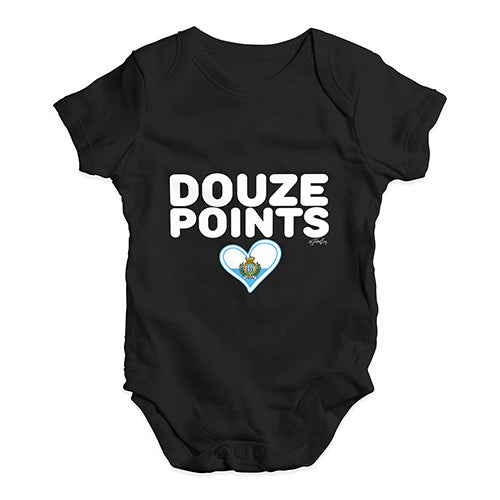 Douze Points San Marino Baby Unisex Baby Grow Bodysuit