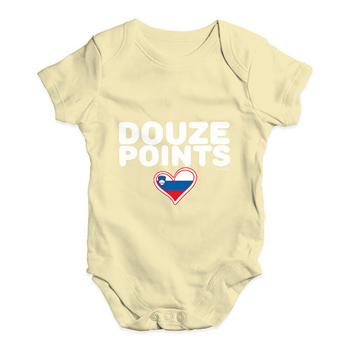 Douze Points Slovenia Baby Unisex Baby Grow Bodysuit