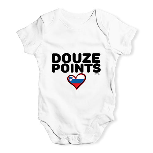 Douze Points Slovenia Baby Unisex Baby Grow Bodysuit