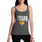 Novelty Tank Top Women Douze Points Spain Women's Tank Top X-Large Dark Grey