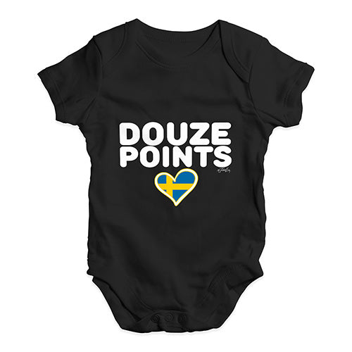 Douze Points Sweden Baby Unisex Baby Grow Bodysuit