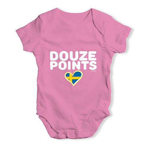 Douze Points Sweden Baby Unisex Baby Grow Bodysuit