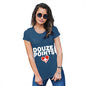 T-Shirt Funny Geek Nerd Hilarious Joke Douze Points Switzerland Women's T-Shirt X-Large Royal Blue