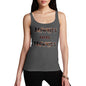 Women Funny Sarcasm Tank Top Brownies Cures Frownies Women's Tank Top X-Large Dark Grey