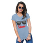 Funny Gifts For Women HUN Women's T-Shirt Large Sky Blue