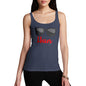 Funny Tank Top For Mom HUN Women's Tank Top Large Navy