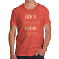 Funny T-Shirts For Men Sarcasm I Am A Creator Give Me Coffee Men's T-Shirt X-Large Orange