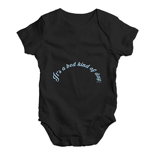 It's A Bed Kind Of Day Baby Unisex Baby Grow Bodysuit