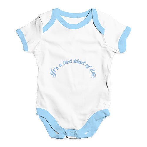 It's A Bed Kind Of Day Baby Unisex Baby Grow Bodysuit