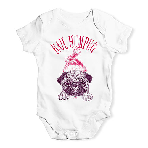 Bah Humpug Baby Unisex Baby Grow Bodysuit