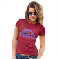 Funny T-Shirts For Women Cancel My Subscription To Adulthood Women's T-Shirt Large Red