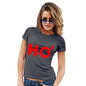 Funny Gifts For Women Ho3 Ho Ho Ho Women's T-Shirt Large Dark Grey