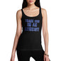 Womens Funny Tank Top Thank God I'm An Atheist Women's Tank Top X-Large Black