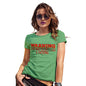 Funny Tee Shirts For Women Contains Memory Loss & Swearing Women's T-Shirt Medium Green